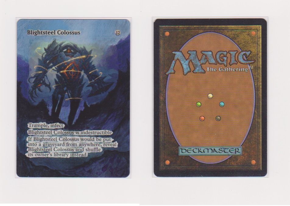 Blightsteel Colossus - Mirrodin Besieged (Near mint / Altered nm-)