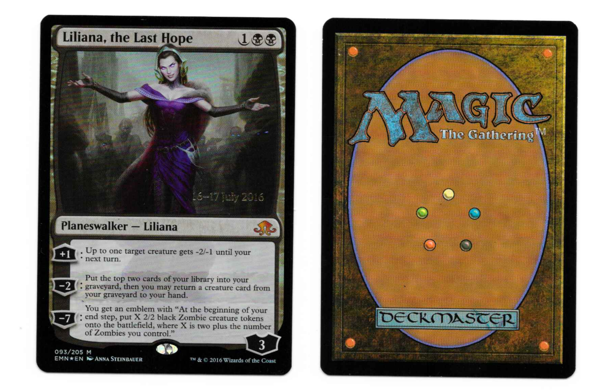 Liliana, the Last Hope FOIL - Eldritch Moon: Promos (Near mint)