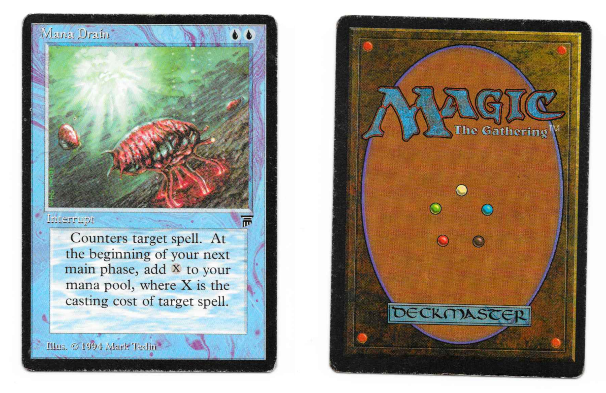 Mana Drain - Legends (Light played)